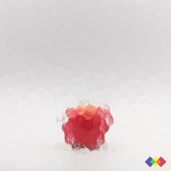 Cathédrale Aqua Clair 61x122cm