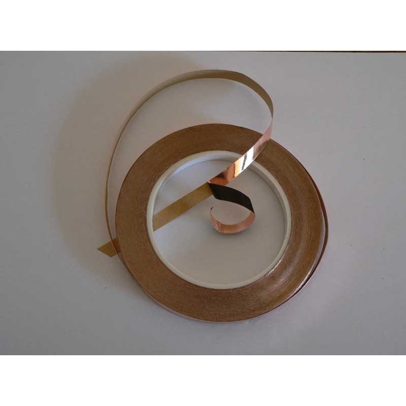 Premio Ruban de cuivre | 5 m | Largeur : 200 mm | Rouleau de cuivre  structuré | Bande de mousse de cuivre | Protection de toiture anti-mousse 