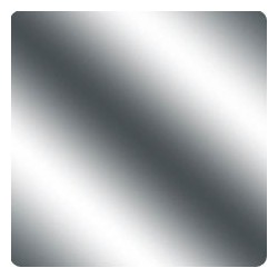 Miroir argenté 3mm 27x31cm