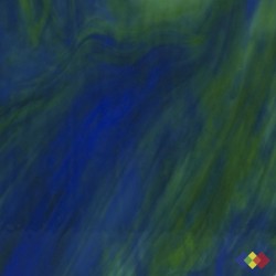 W Opalescent 197-D bleu...