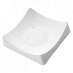 Moule carré incurvé 13x13cm