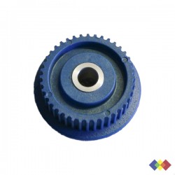 Poulie bleue crantée pour...