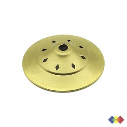 Dessus de lampe rond ajouré...